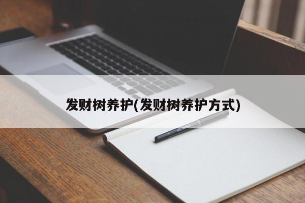 发财树养护(发财树养护方式)