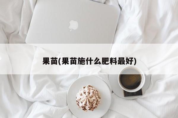 果苗(果苗施什么肥料最好)