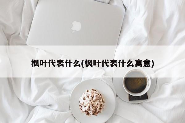 枫叶代表什么(枫叶代表什么寓意)