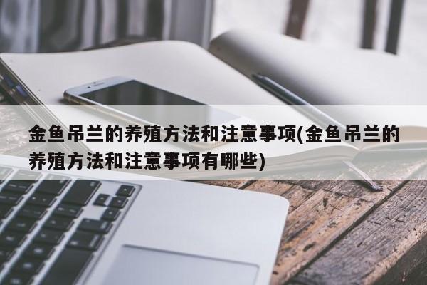 金鱼吊兰的养殖方法和注意事项(金鱼吊兰的养殖方法和注意事项有哪些)