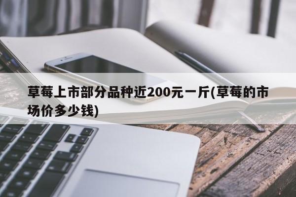 草莓上市部分品种近200元一斤(草莓的市场价多少钱)