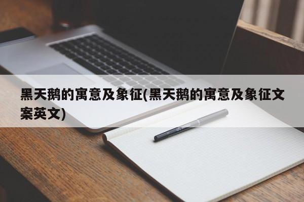 黑天鹅的寓意及象征(黑天鹅的寓意及象征文案英文)